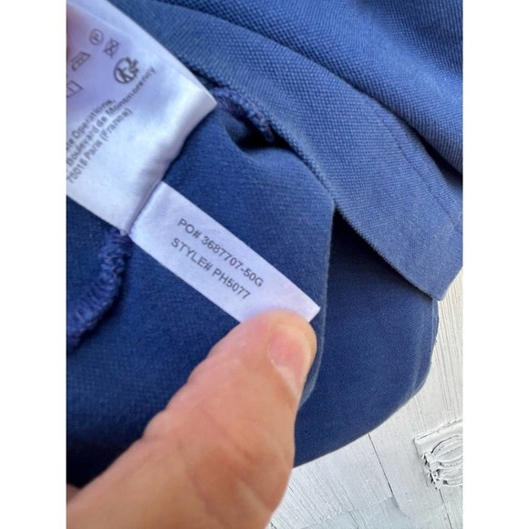 LaCoste Fresh And Light‎ Cotton Piqué Classic Fit Colorblock Polo 3X - Picture 9 of 9